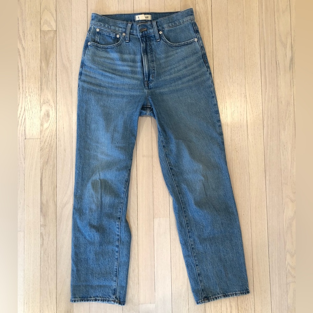 Madewell perfect vintage straight jean
